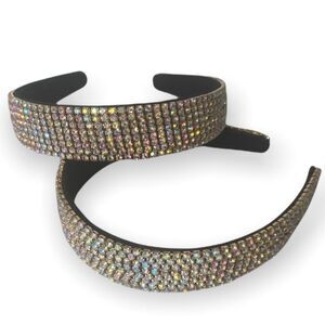 Rhinestone Gold Headband  